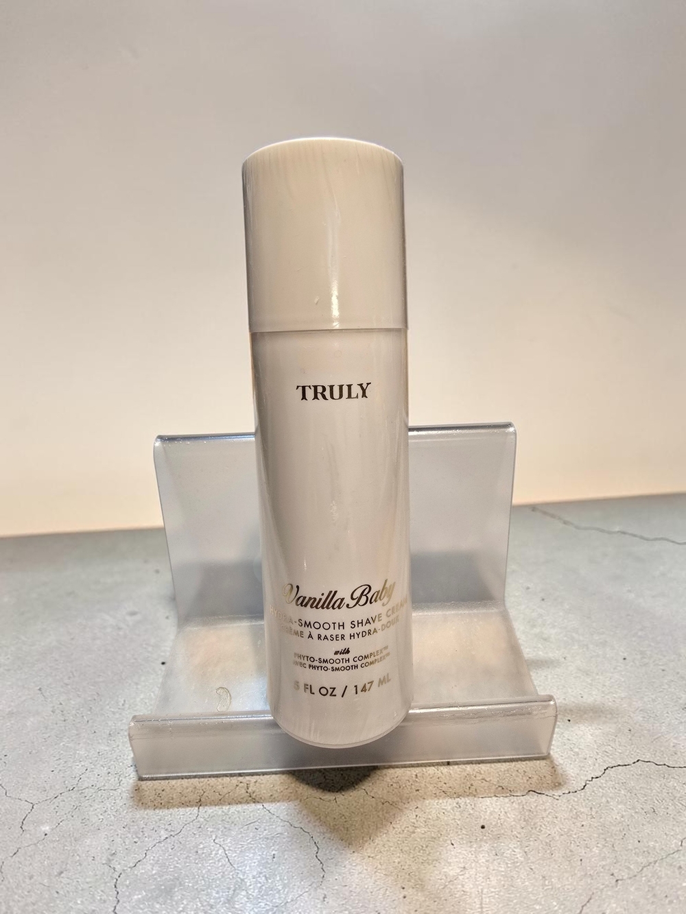 Truly Vanilla Baby Ultra-Smooth Shave Cream 5 oz | New